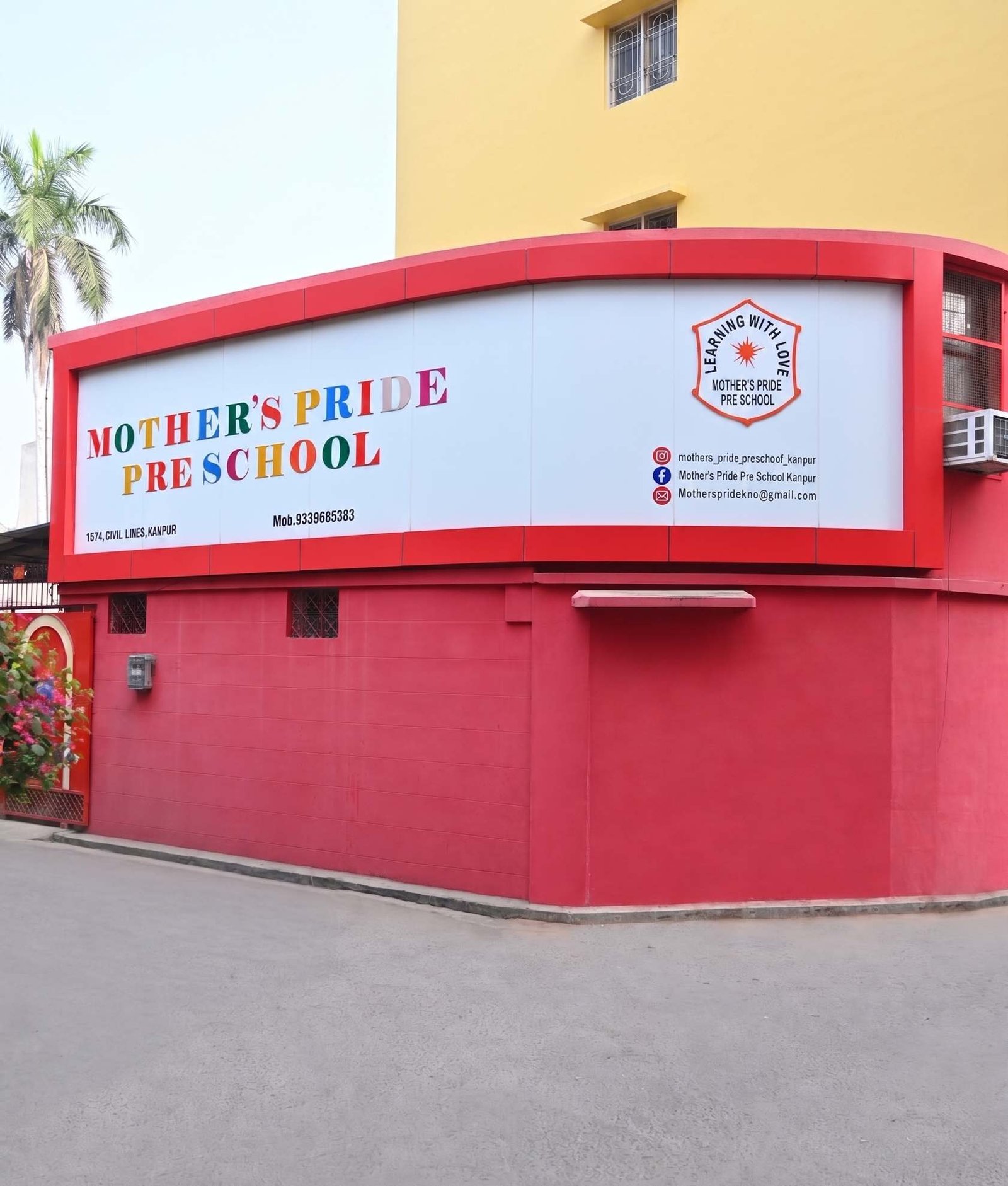 School building facade